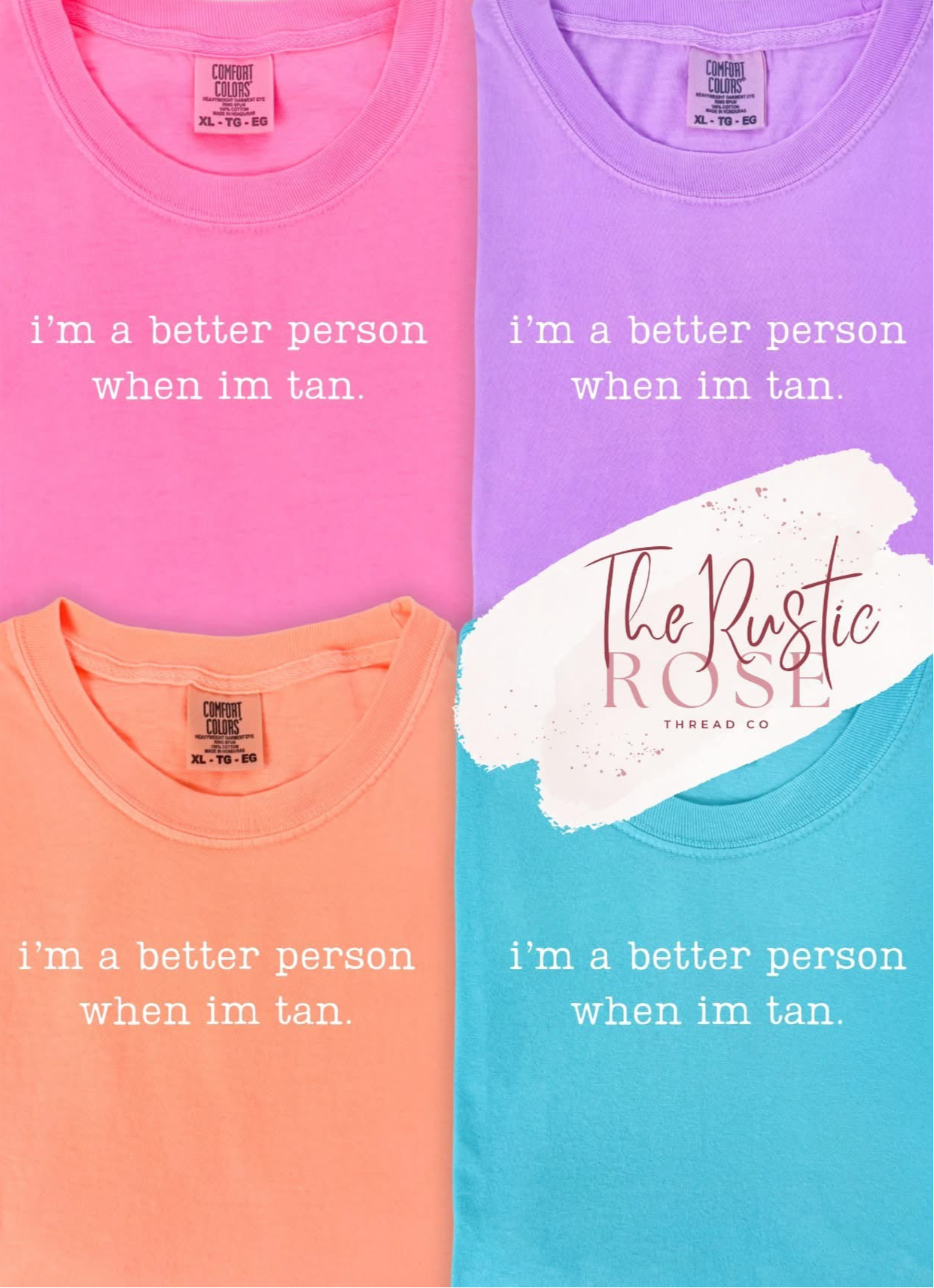 I’m a better person when I’m tan