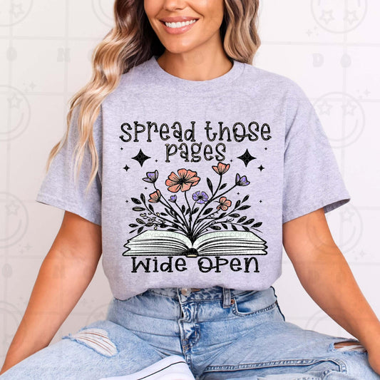 Spread Those Pages Tee