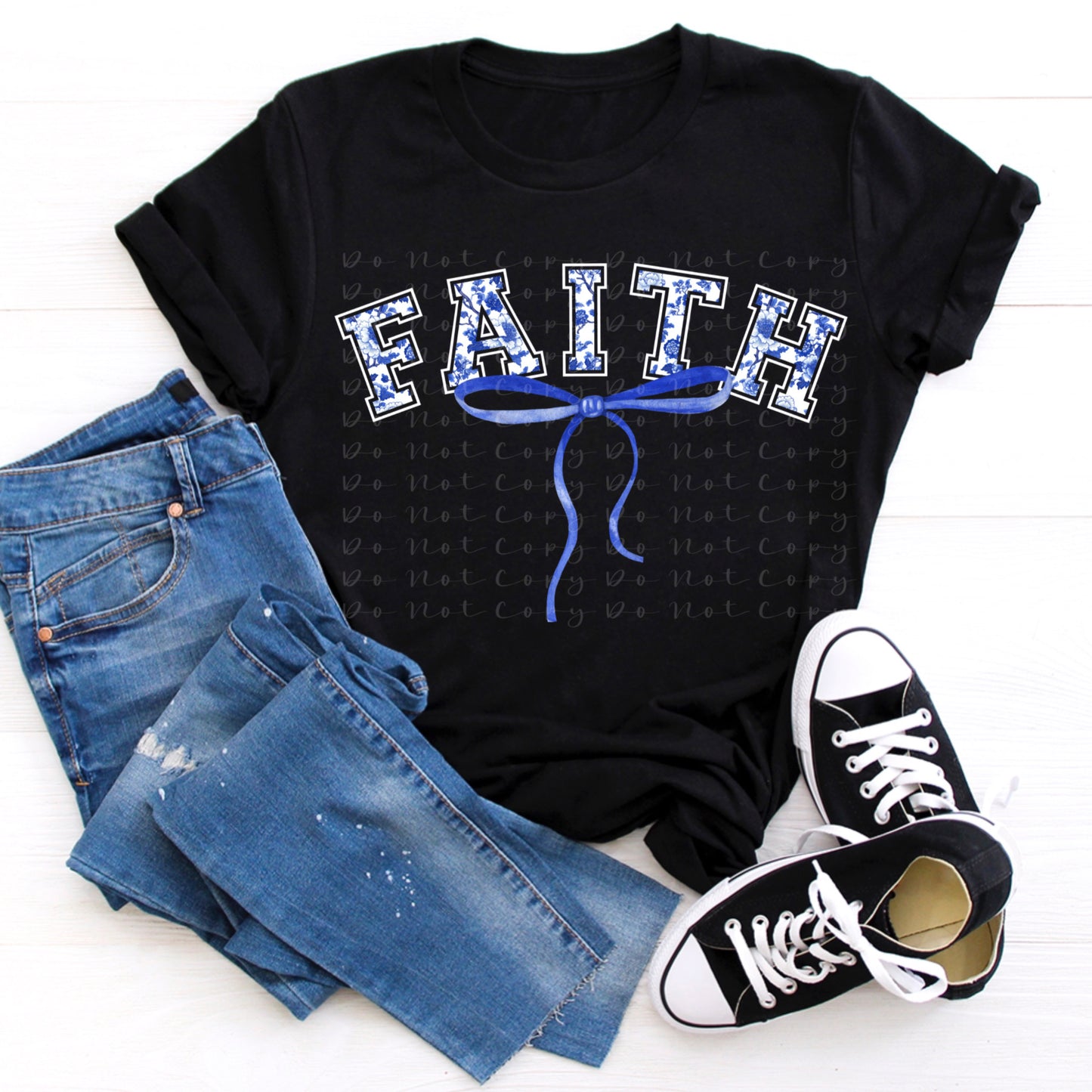 Faith Bow Tee