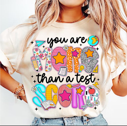 You Are More Than A Test Score