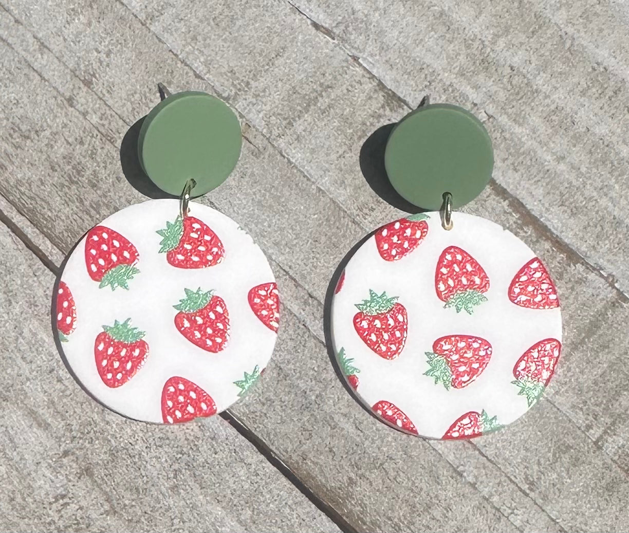 Strawberry Earrings