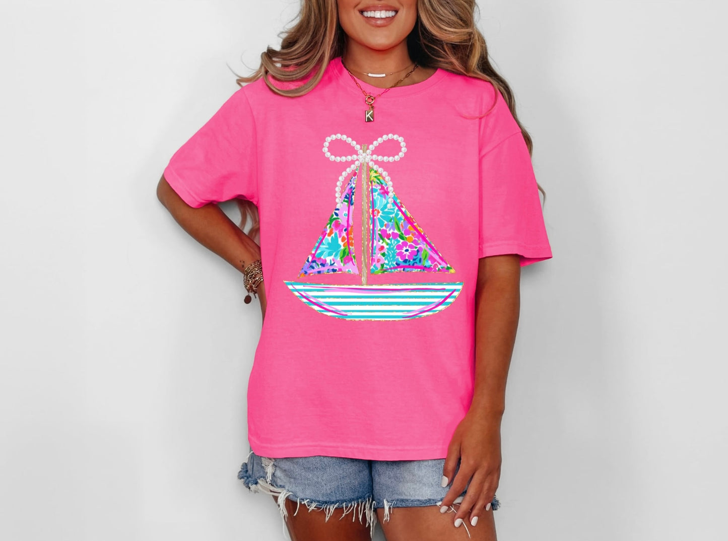 Colorful Beachy Tees Front Design Only