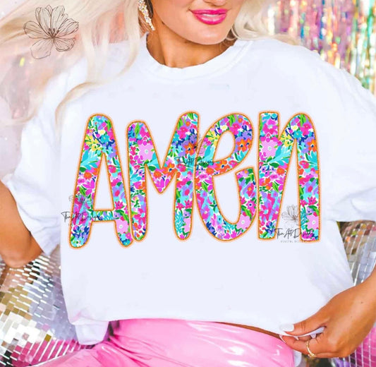 Amen Floral Print