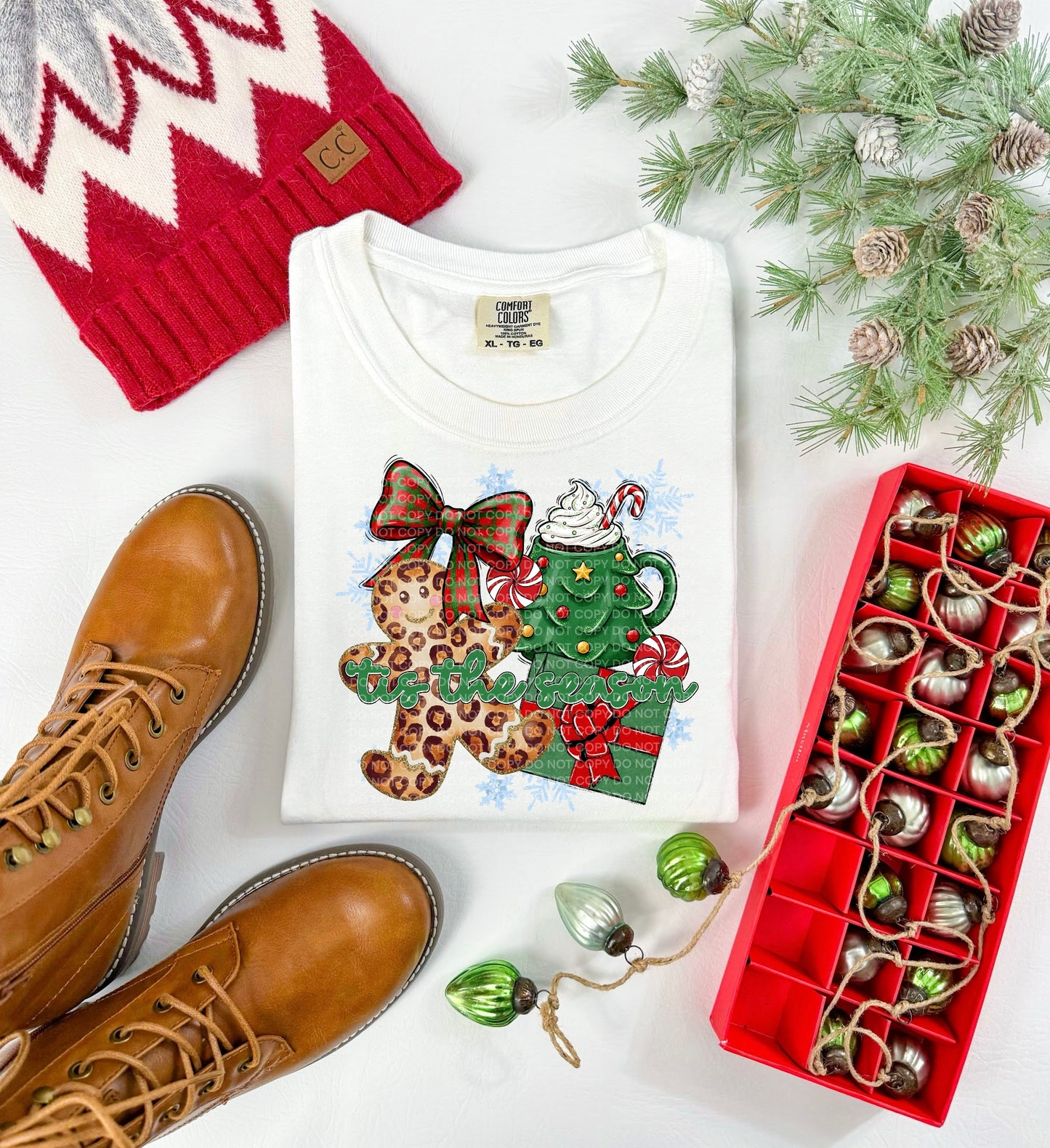 Tis The Season Gingerbread Tee
