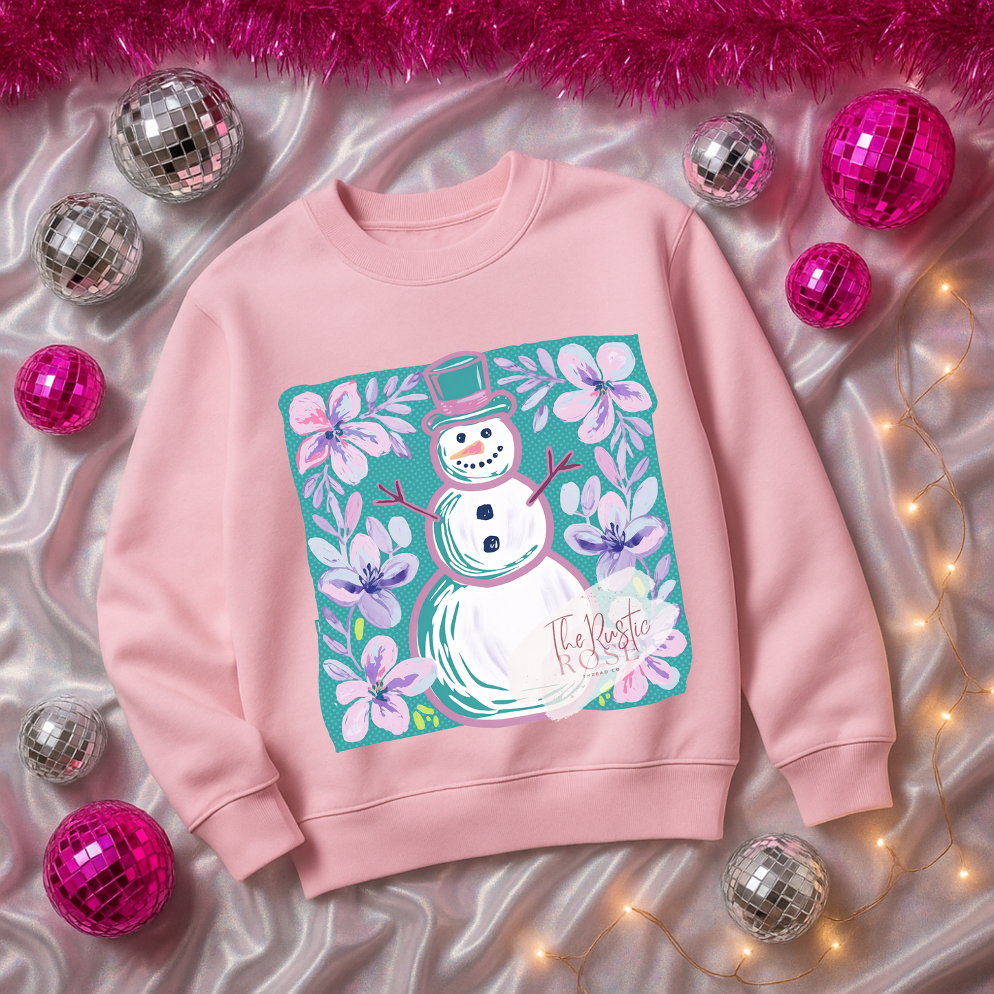 Pastel Snowman