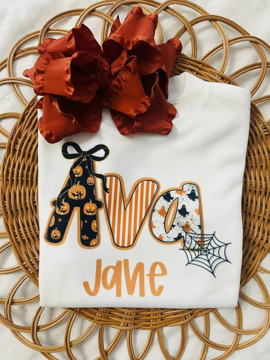 Halloween Kids Custom Name