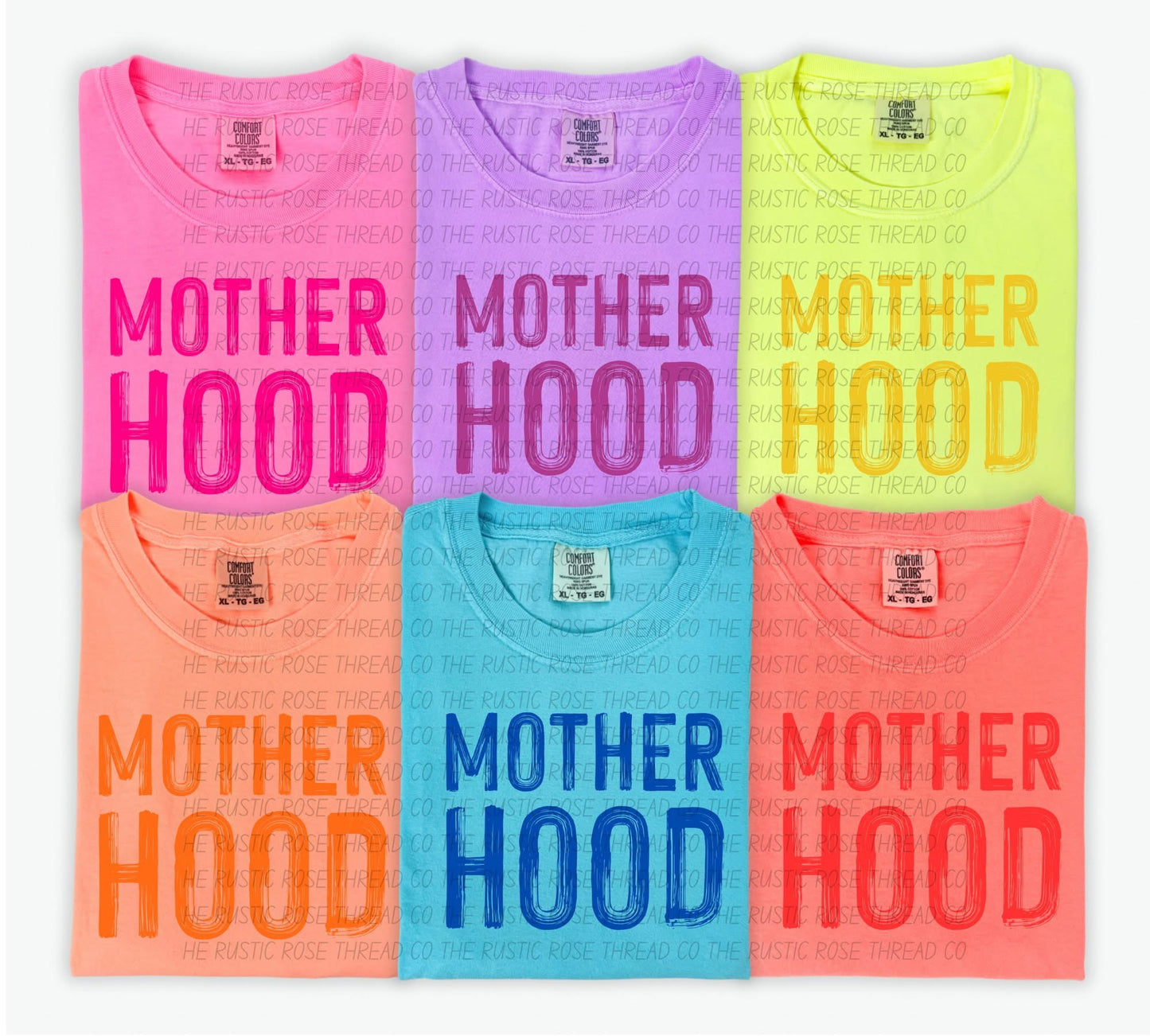 Neon Motherhood Monochrome Tee