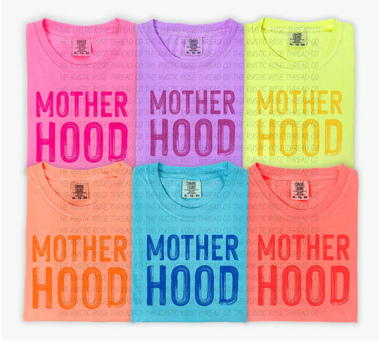 Neon Motherhood Monochrome Tee