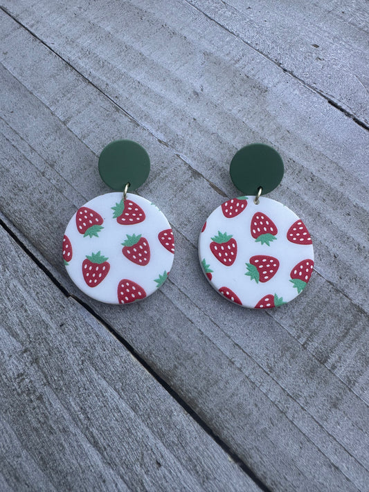 Strawberry Earrings