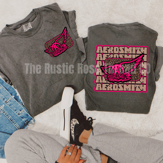 AS Pink Cheetah Band Tee