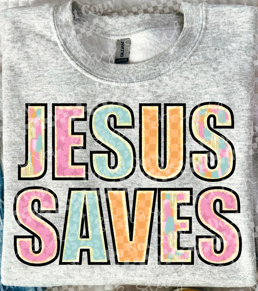 Jesus Saves Tee