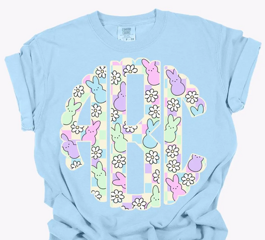 Peeps Monogram Tee