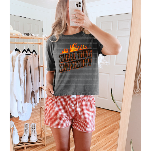 Small Town Smoke Show Boxy Tee