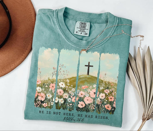 He is not here Tee