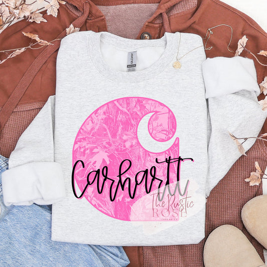 CH Pink Camo Sweatshirt