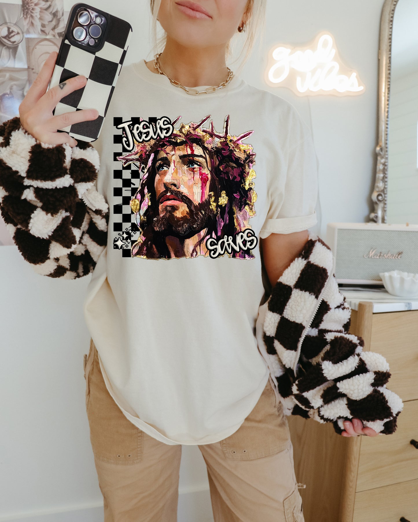 Jesus Saves Tee