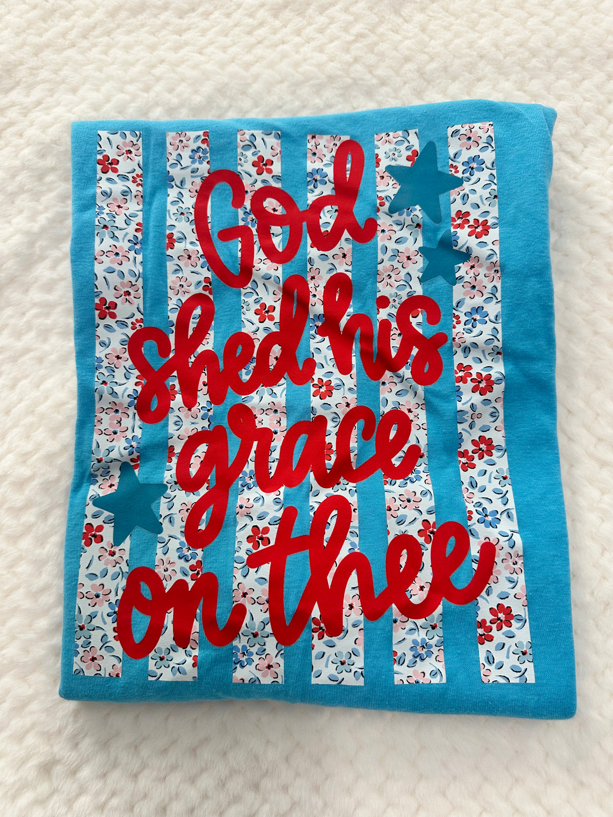 God Shed his grace tee (L)