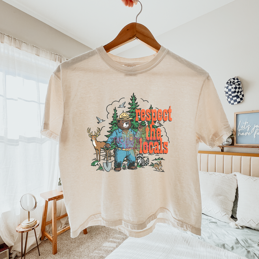 Respect the Locals Boxy Tee