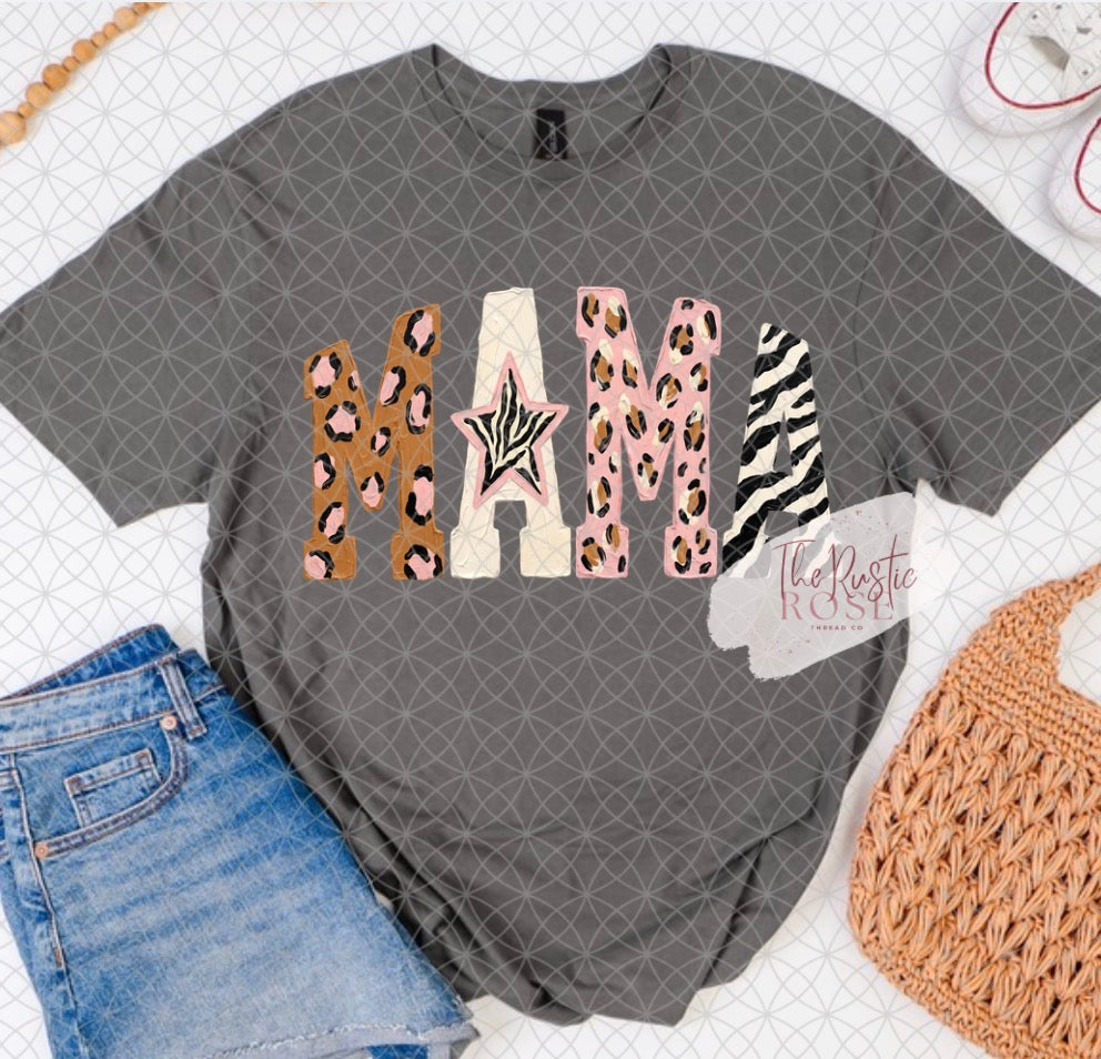 Mama Animal Print RTS