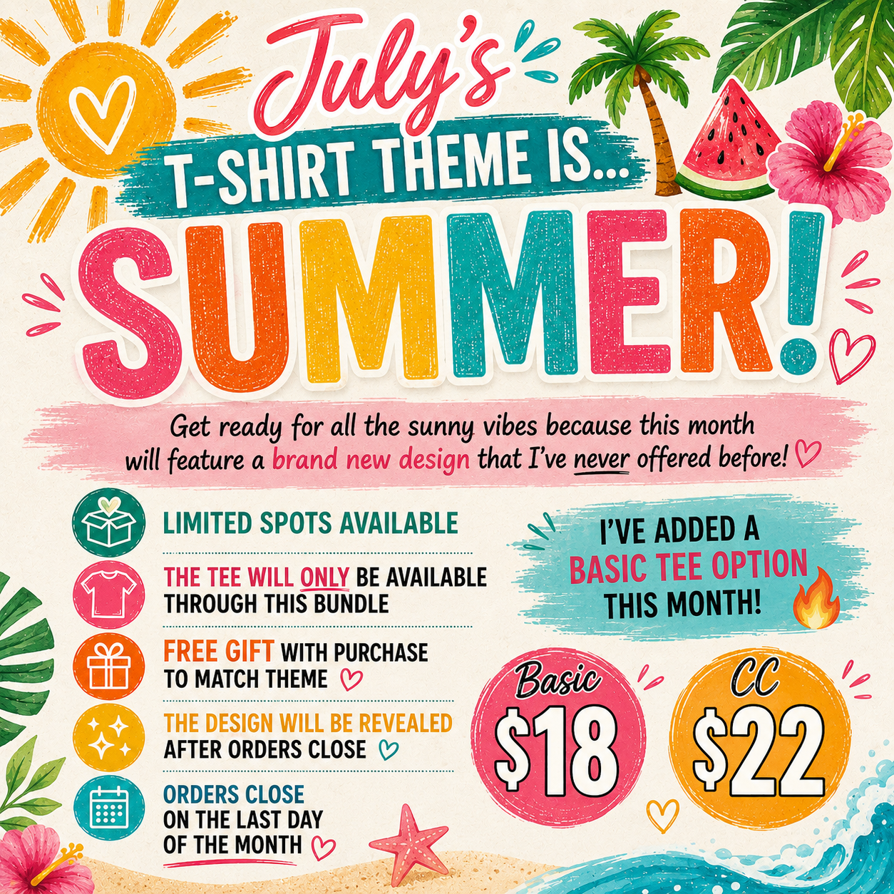 July’s T-shirt