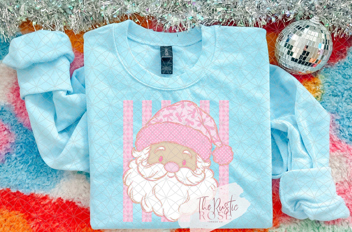 Pink Santa Bows