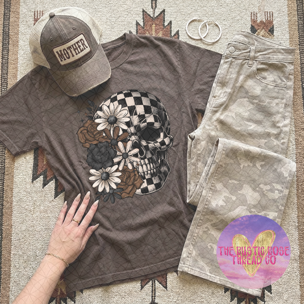 Floral Skull