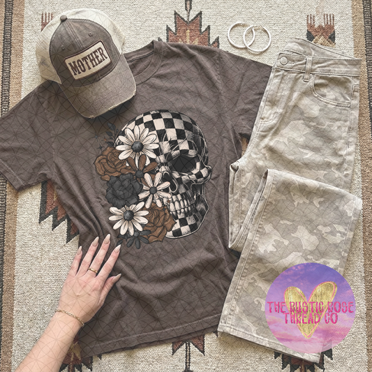 Floral Skull