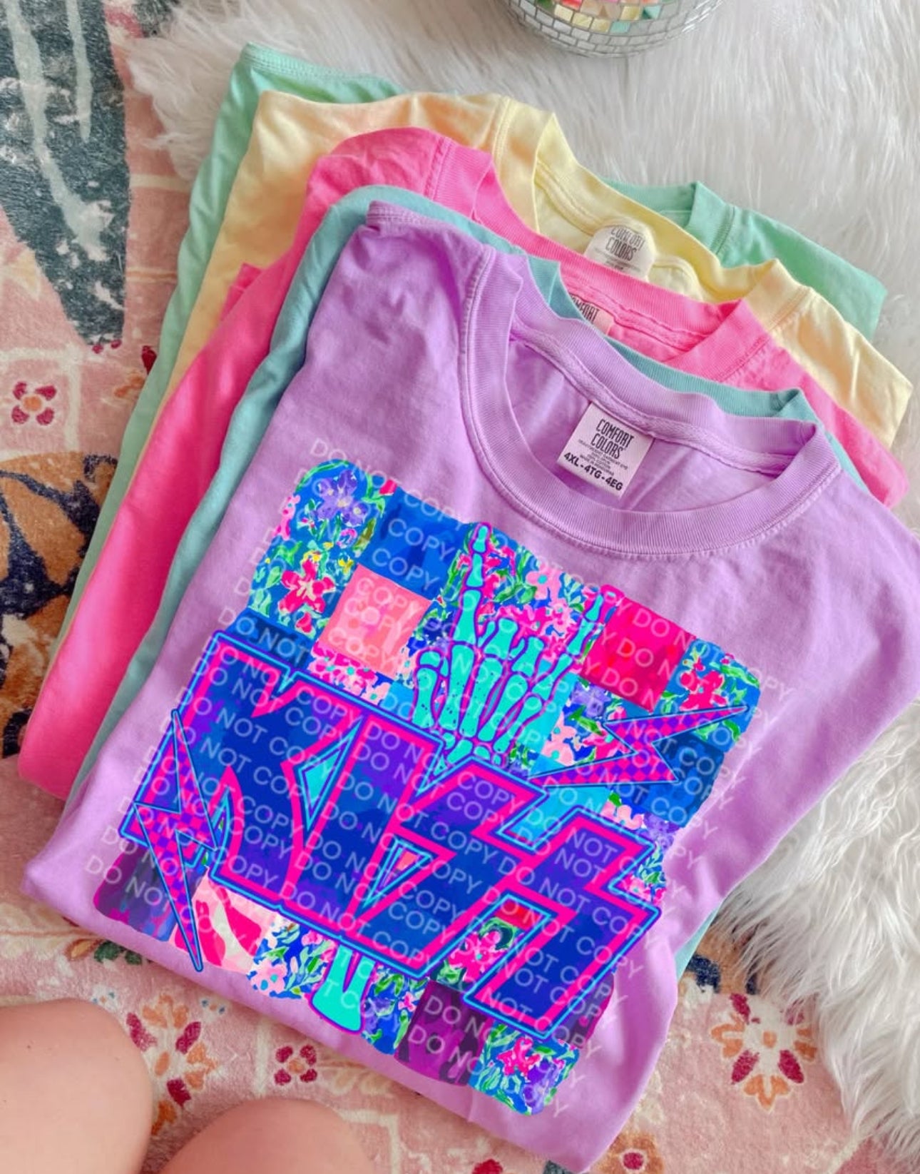 Neon Band Tees