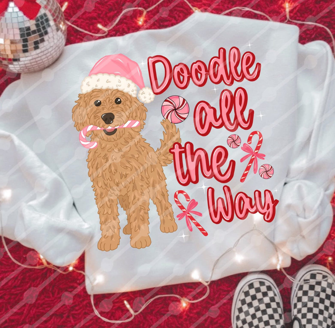 Doodle all the way Sweatshirt