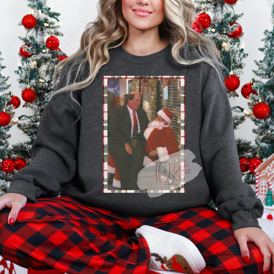 Vintage TV Christmas Plaid