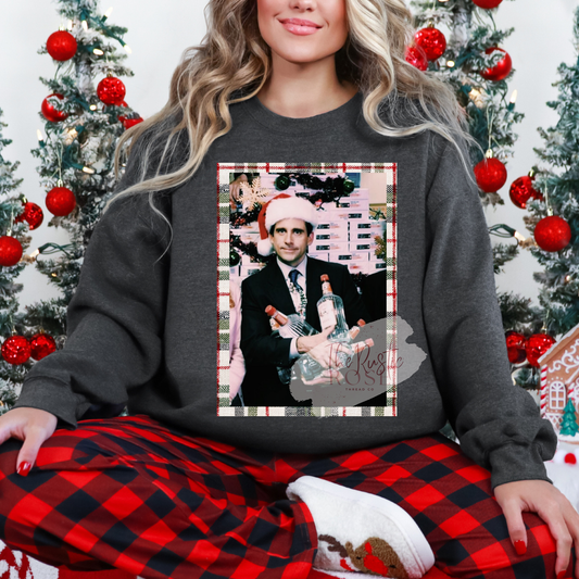 Vintage TV Christmas Plaid