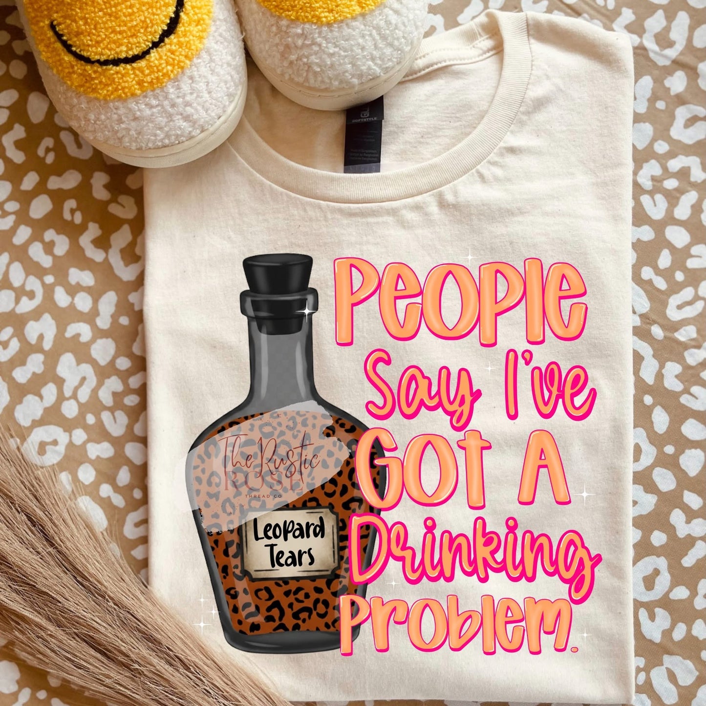 Drinking Problem Leopard Tears