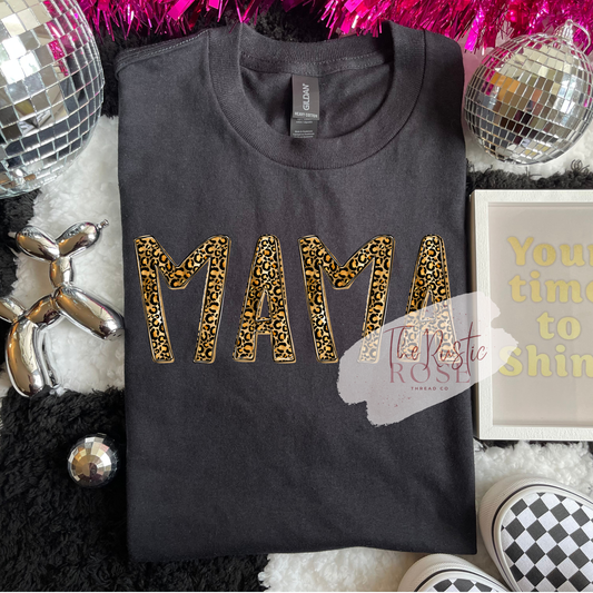 Cheetah Print Custom Name