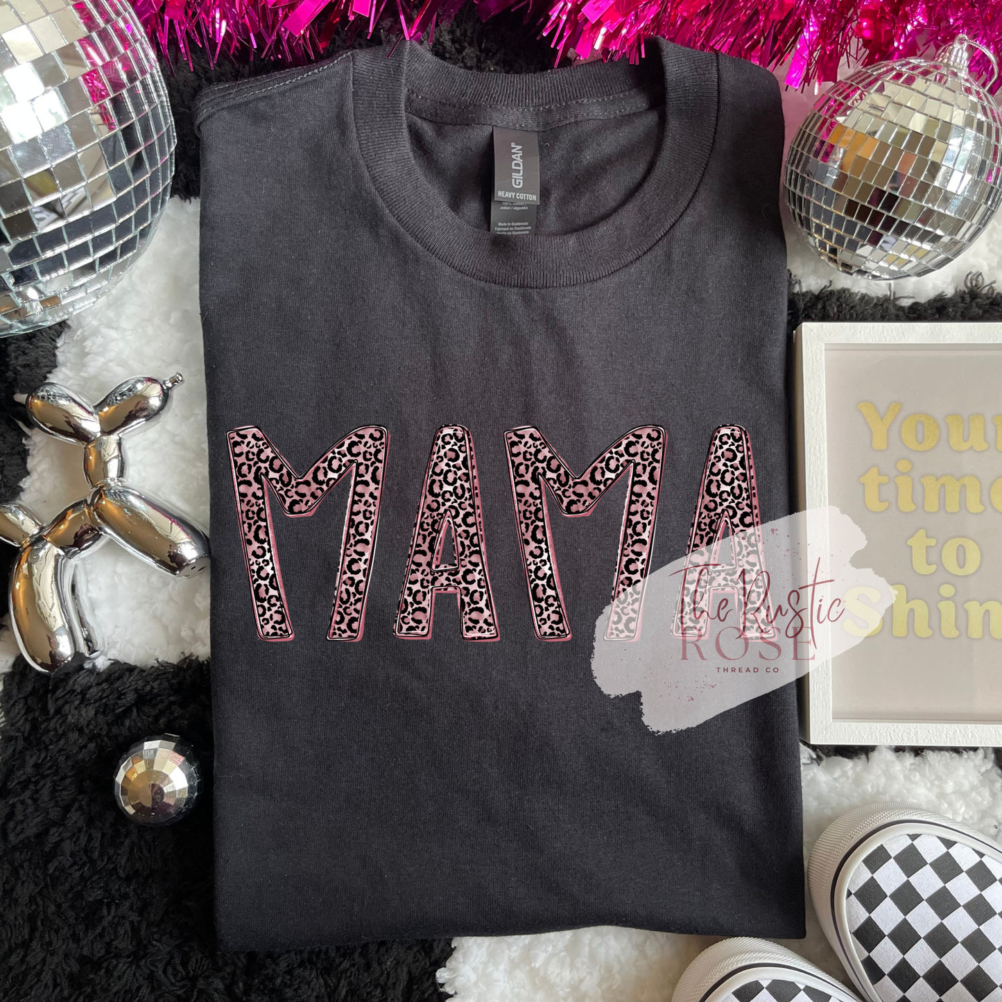Cheetah Print Custom Name