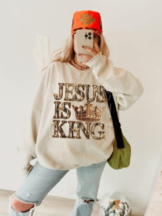 Jesus is King Sweatshirt