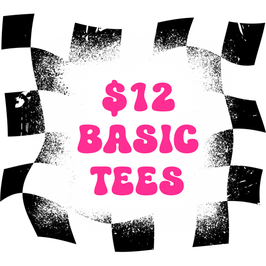 $12 Basic Tees