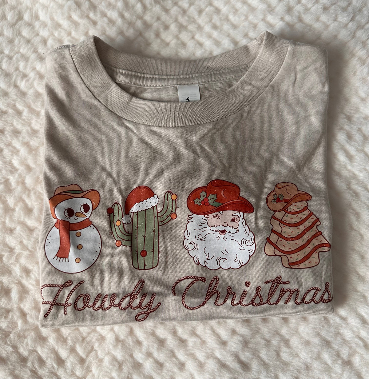 Howdy Christmas Tee (4t)